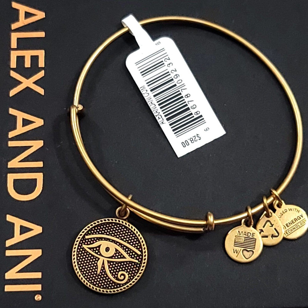 Alex And Ani Eye Of Horus Charm Bracelet